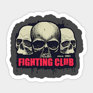 Fighting club Sticker